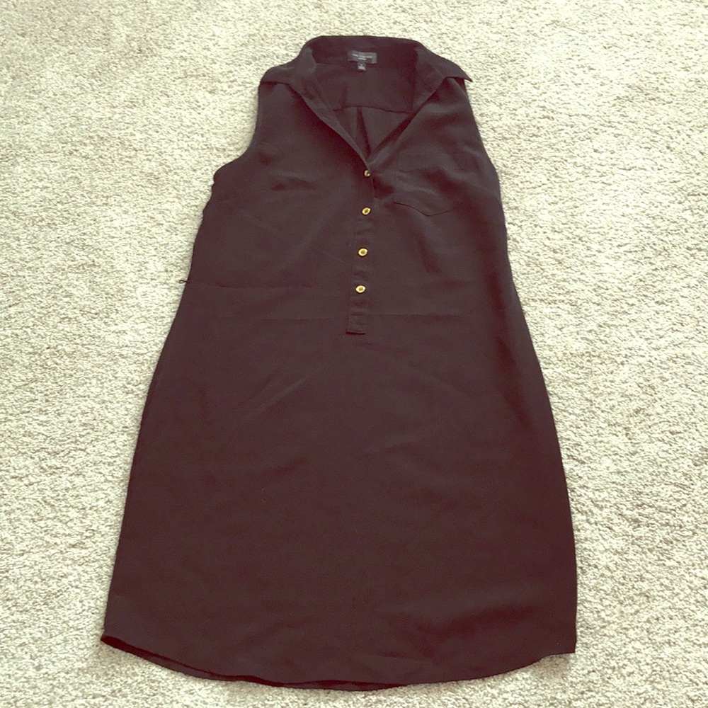 Black shirt dress EUC